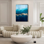 Abstract 530 Canvas Art 60 x 40 cm / Stretched on hidden frame