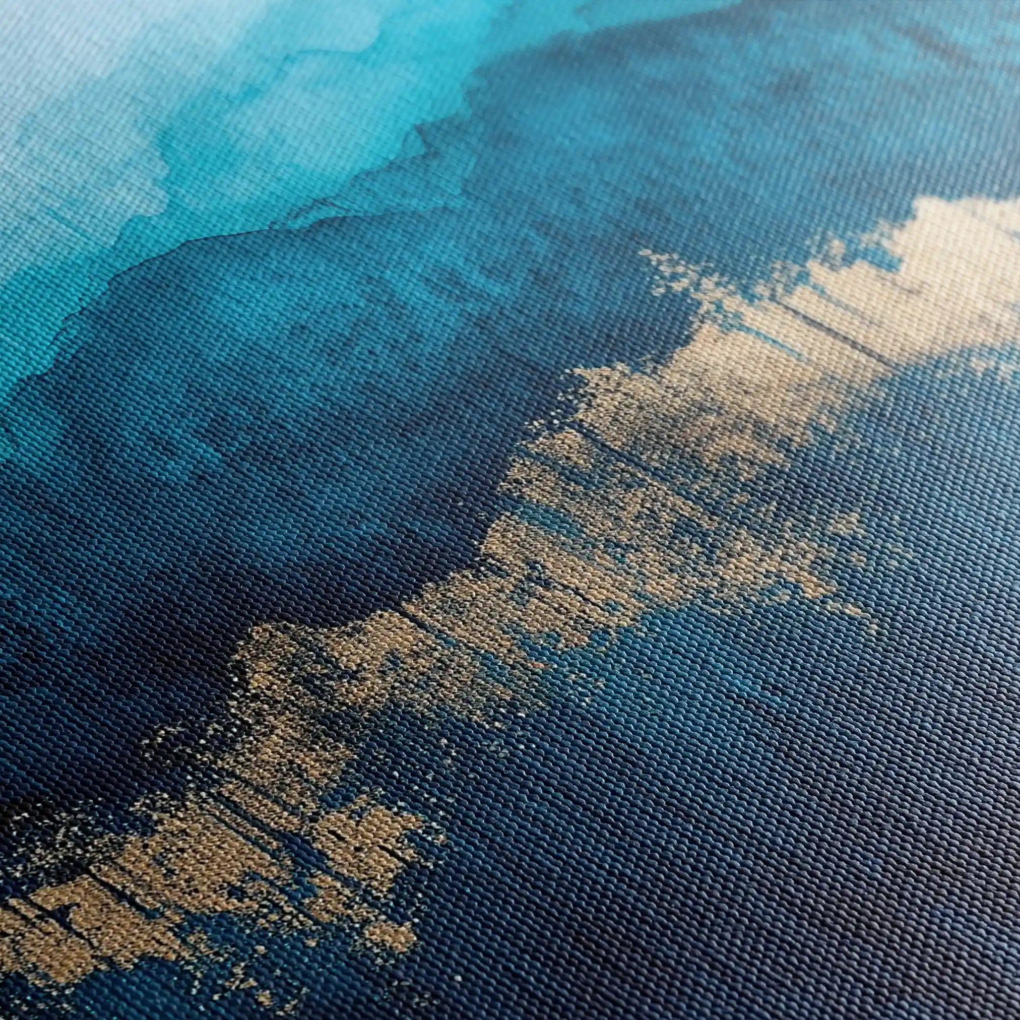 Abstract 530 Canvas Art 60 x 40 cm / Stretched on hidden frame