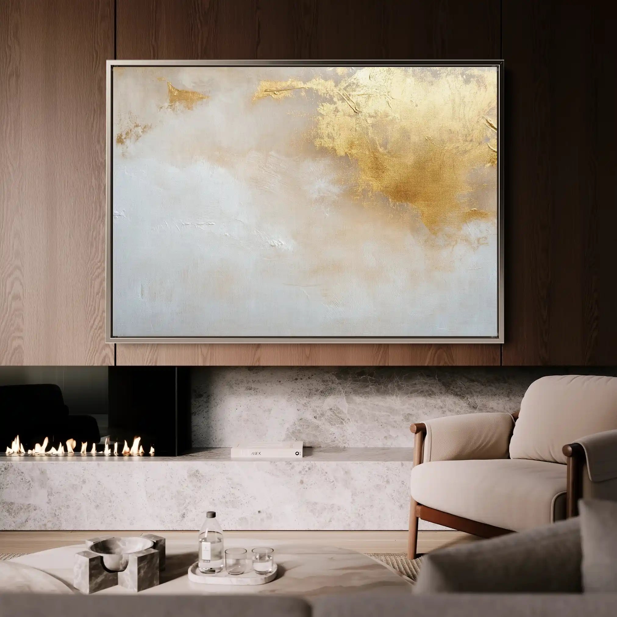 Abstract 531 Canvas Art 60 x 40 cm / Stretched on hidden frame