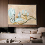 Floral Canvas Wall Art WAD531-F 90 x 60 cm / Stretched on hidden frame