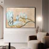Floral Canvas Wall Art WAD531-F 90 x 60 cm / Stretched on hidden frame