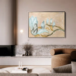 Floral Canvas Wall Art WAD531-F 90 x 60 cm / Stretched on hidden frame