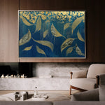 Floral Canvas Wall Art WAD532-F 90 x 60 cm / Stretched on hidden frame