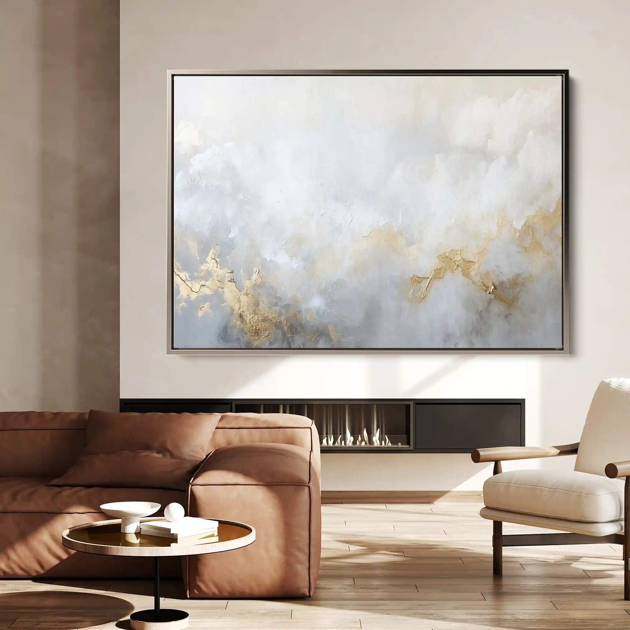 Abstract 533 Canvas Art 60 x 40 cm / Stretched on hidden frame