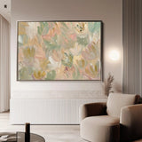 Floral Canvas Wall Art WAD533-F 90 x 60 cm / Stretched on hidden frame
