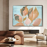 Floral Canvas Wall Art WAD536-F 90 x 60 cm / Stretched on hidden frame