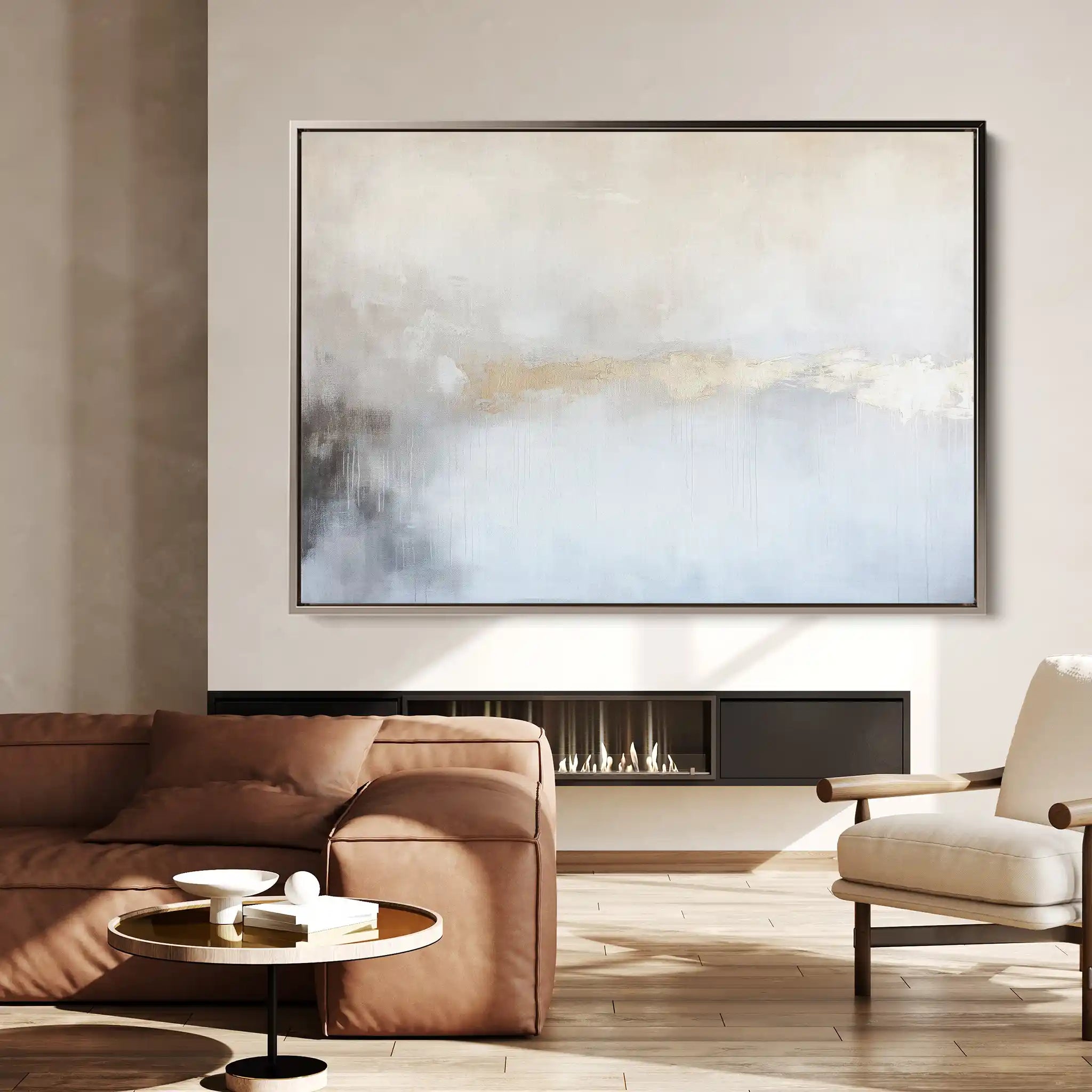 Abstract 537 Canvas Art 60 x 40 cm / Stretched on hidden frame