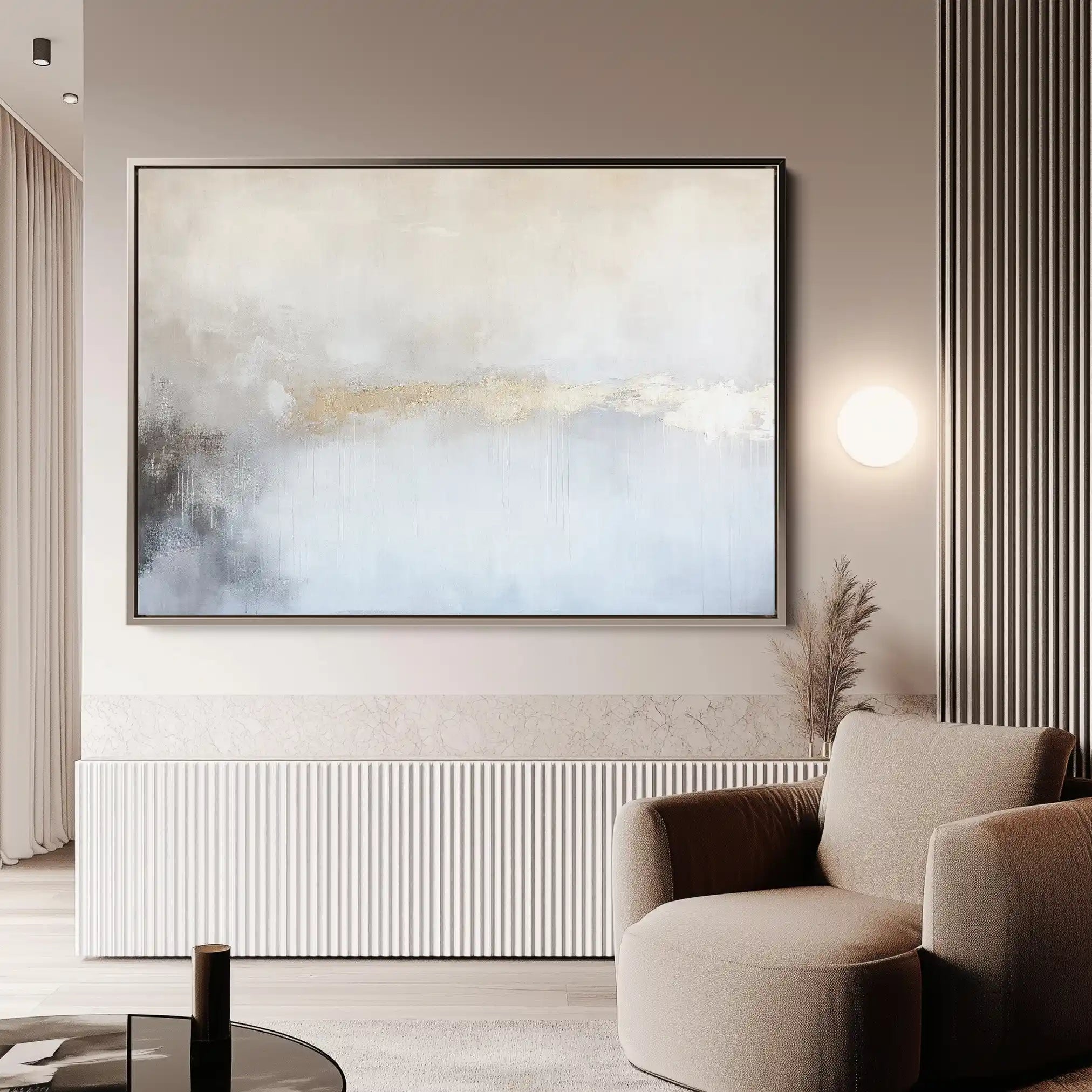 Abstract 537 Canvas Art 60 x 40 cm / Stretched on hidden frame