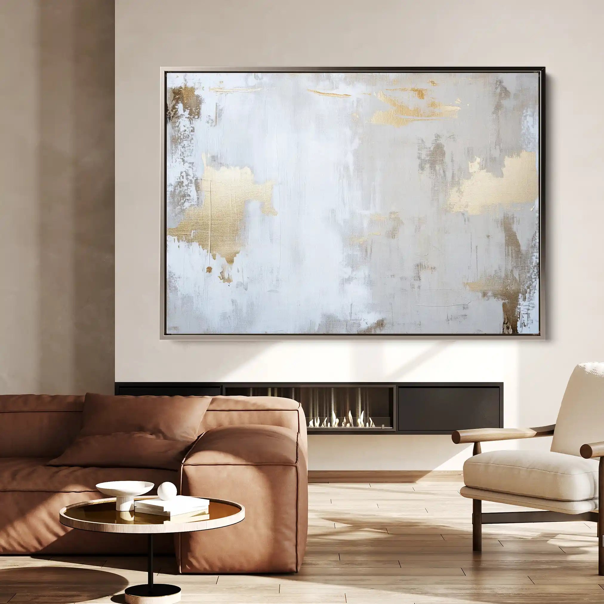 Abstract 538 Canvas Art 60 x 40 cm / Stretched on hidden frame