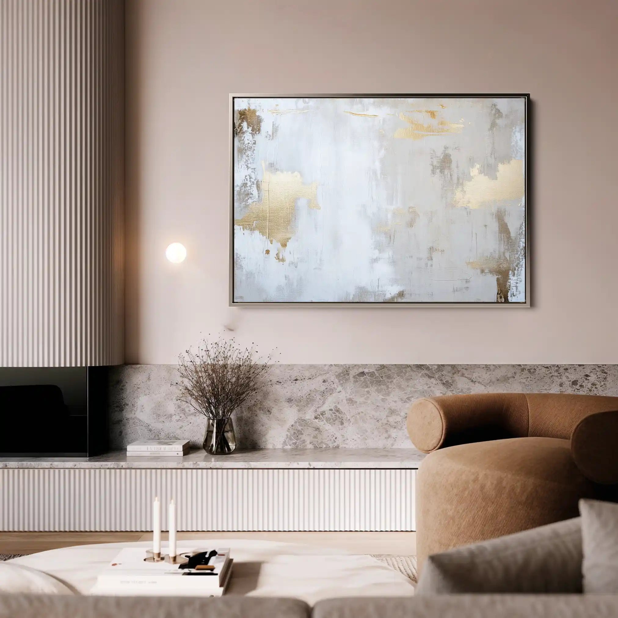 Abstract 538 Canvas Art 60 x 40 cm / Stretched on hidden frame