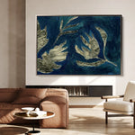 Floral Canvas Wall Art WAD538-F 90 x 60 cm / Stretched on hidden frame