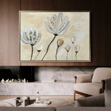 Floral Canvas Wall Art WAD540-F 90 x 60 cm / Stretched on hidden frame