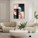 Abstract 544 Canvas Art 60 x 40 cm / Stretched on hidden frame