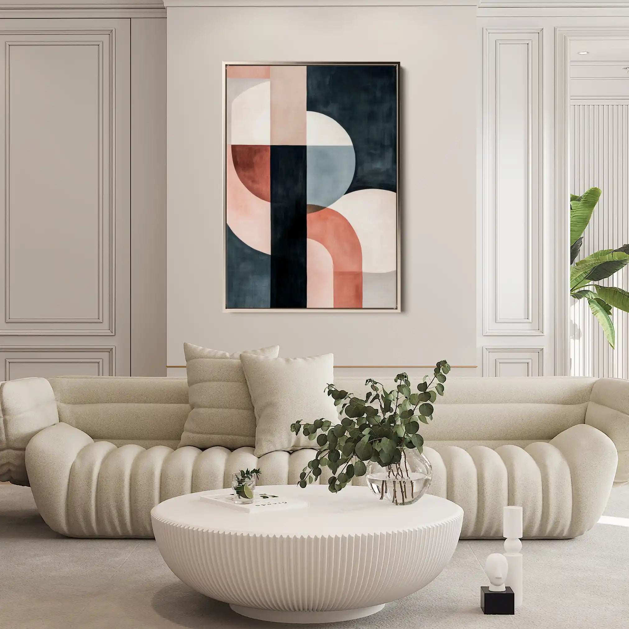Abstract 544 Canvas Art 60 x 40 cm / Stretched on hidden frame
