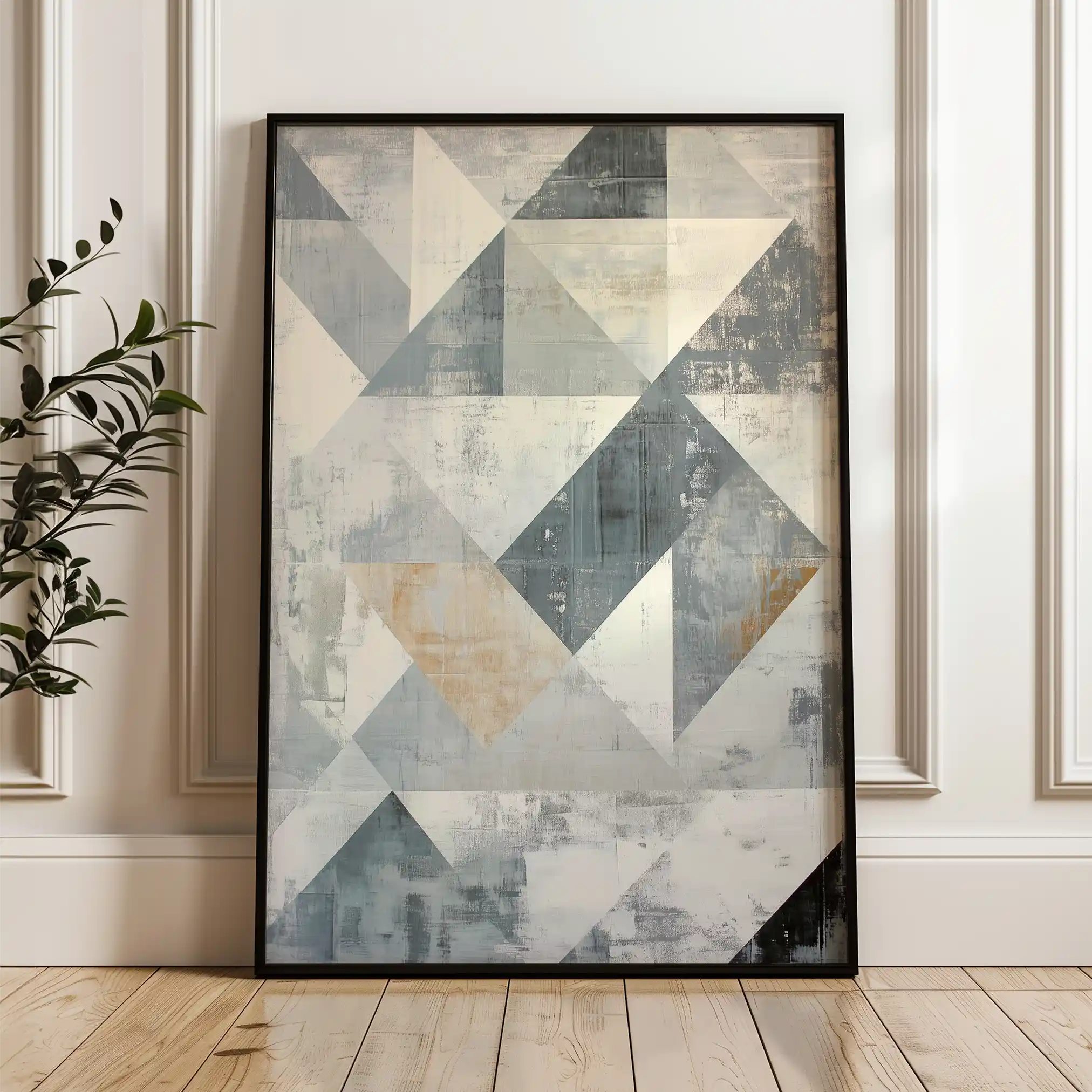 Abstract 545 Canvas Art 60 x 40 cm / Stretched on hidden frame