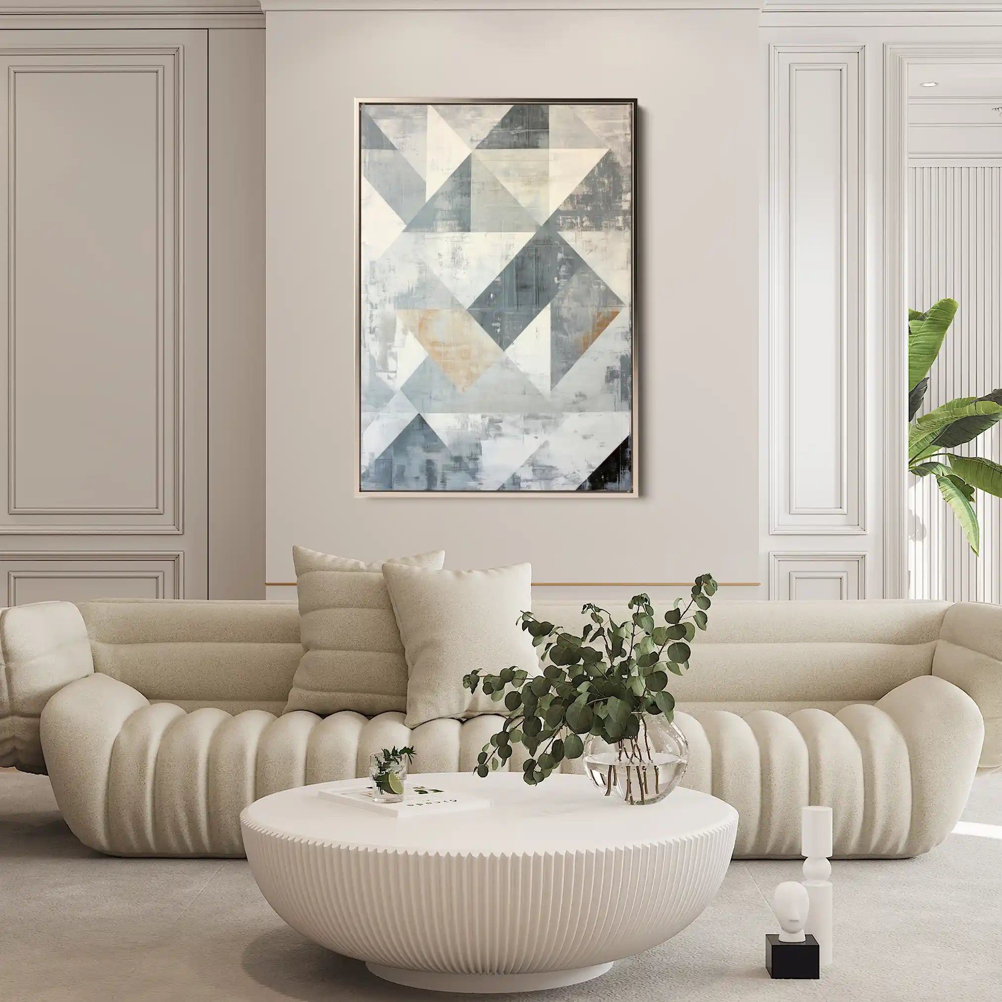 Abstract 545 Canvas Art 60 x 40 cm / Stretched on hidden frame