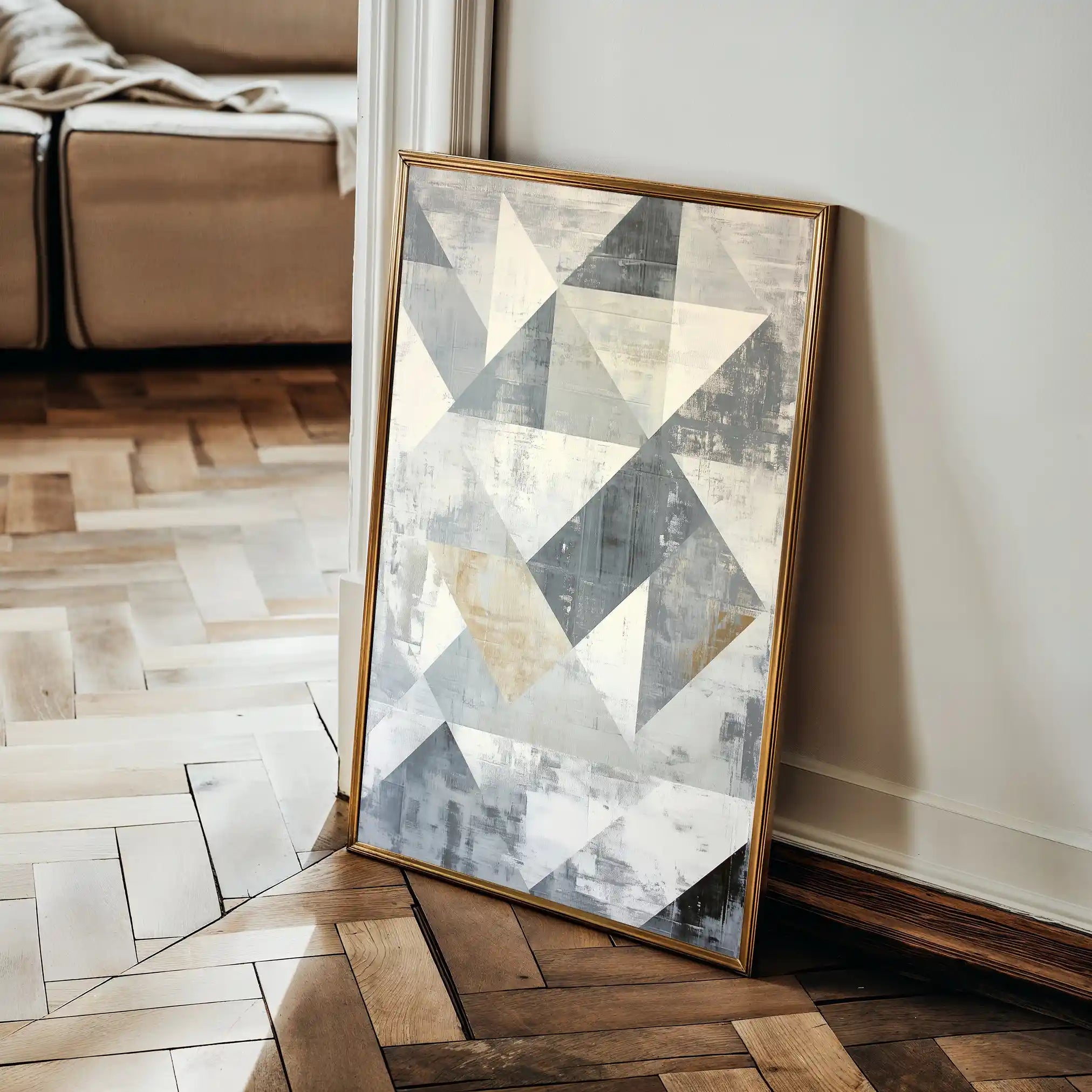 Abstract 545 Canvas Art 60 x 40 cm / Stretched on hidden frame