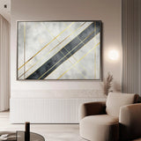 Abstract 546 Canvas Art 60 x 40 cm / Stretched on hidden frame