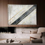 Abstract 546 Canvas Art 60 x 40 cm / Stretched on hidden frame