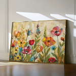 Floral Canvas Wall Art WAD546-F 90 x 60 cm / Stretched on hidden frame