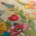 Floral Canvas Wall Art WAD546-F 90 x 60 cm / Stretched on hidden frame