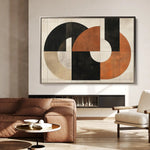 Abstract 547 Canvas Art 60 x 40 cm / Stretched on hidden frame
