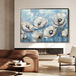 Floral Canvas Wall Art WAD547-F 90 x 60 cm / Stretched on hidden frame