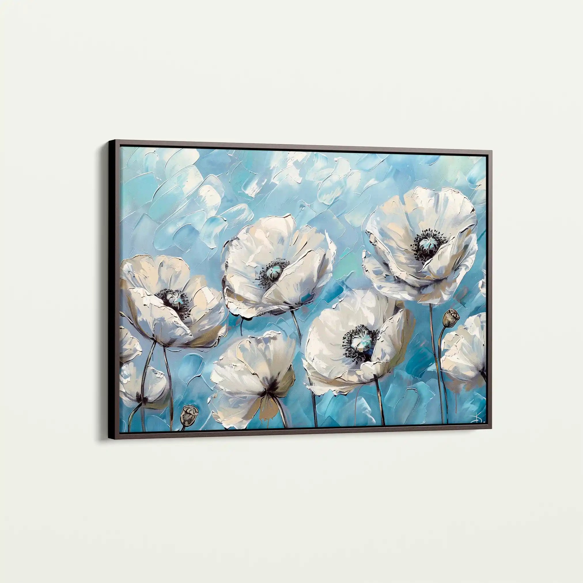 Floral Canvas Wall Art WAD547-F 90 x 60 cm / Stretched on hidden frame