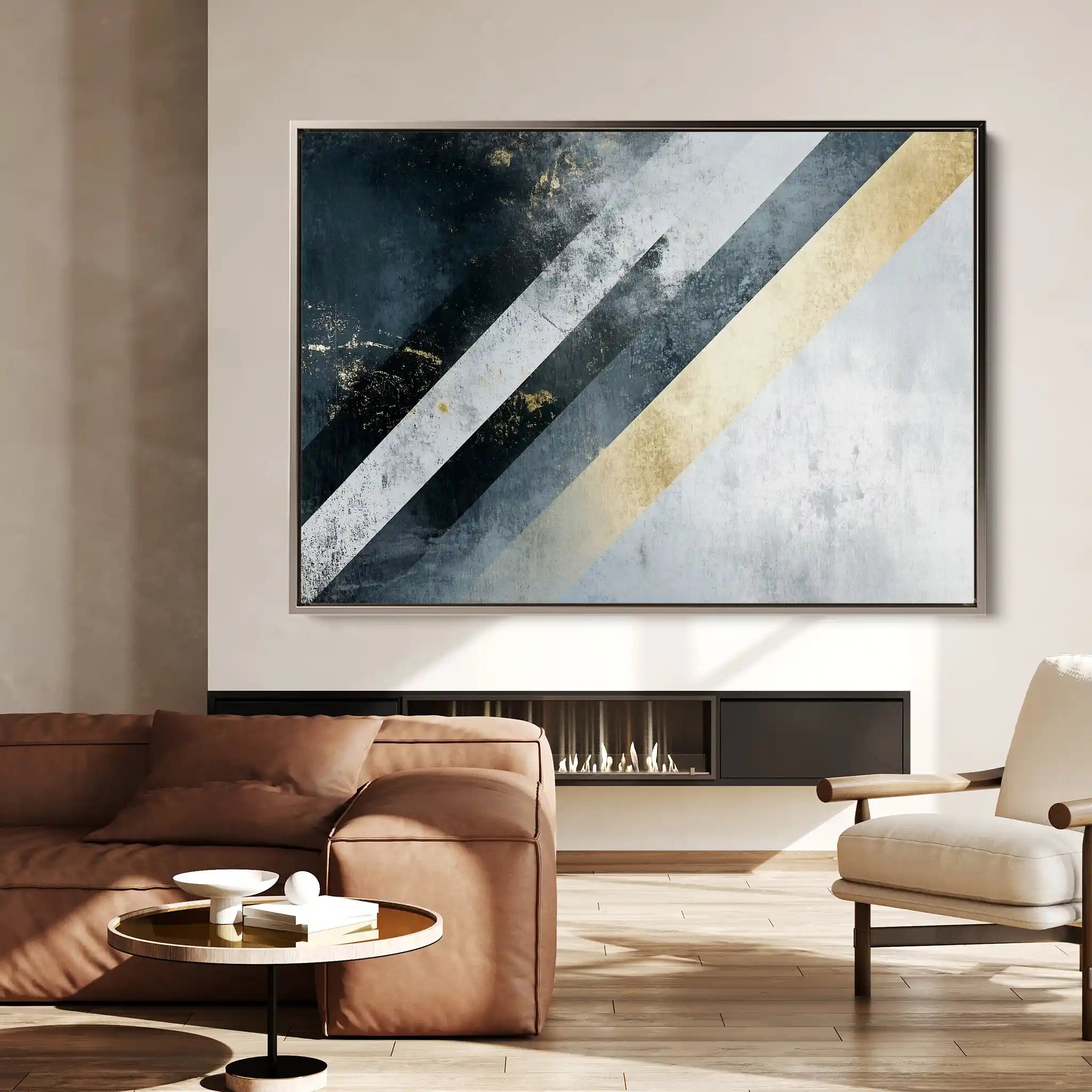 Abstract 548 Canvas Art 60 x 40 cm / Stretched on hidden frame