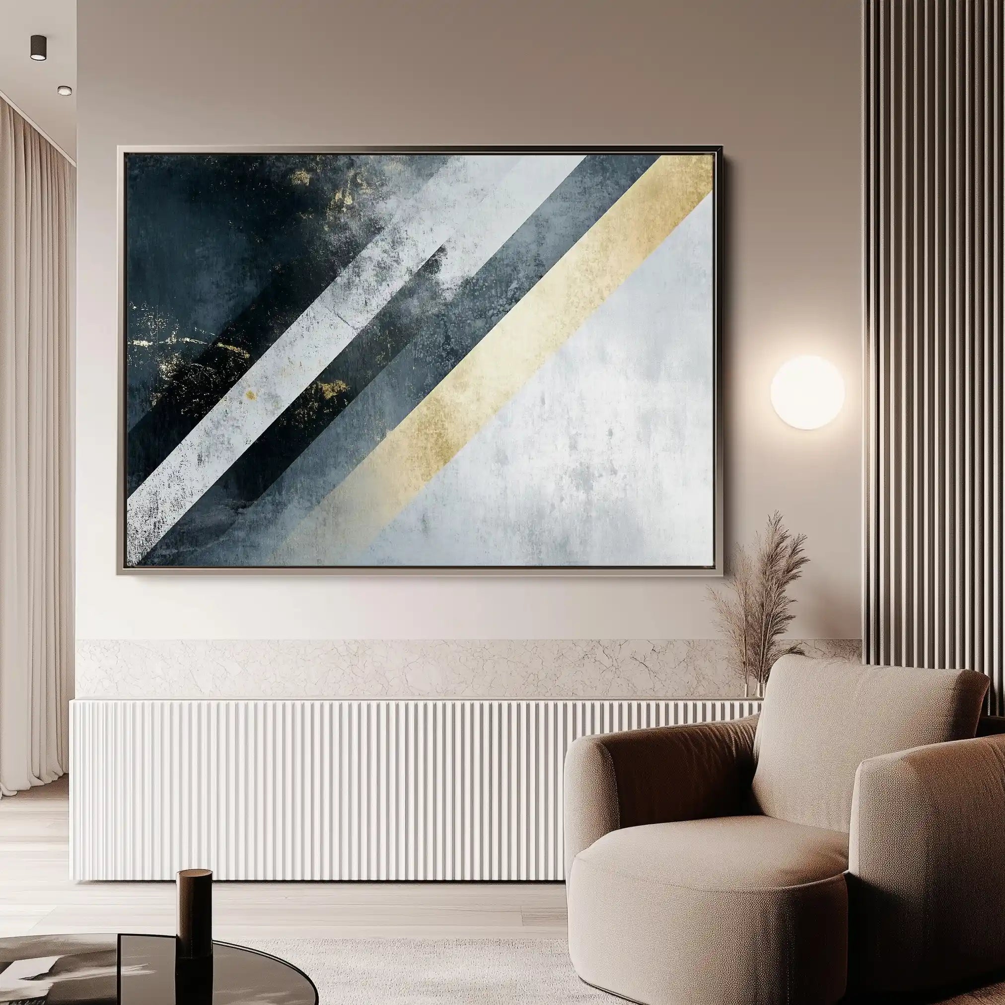 Abstract 548 Canvas Art 60 x 40 cm / Stretched on hidden frame