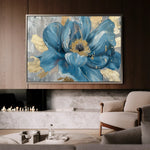 Floral Canvas Wall Art WAD548-F 90 x 60 cm / Stretched on hidden frame