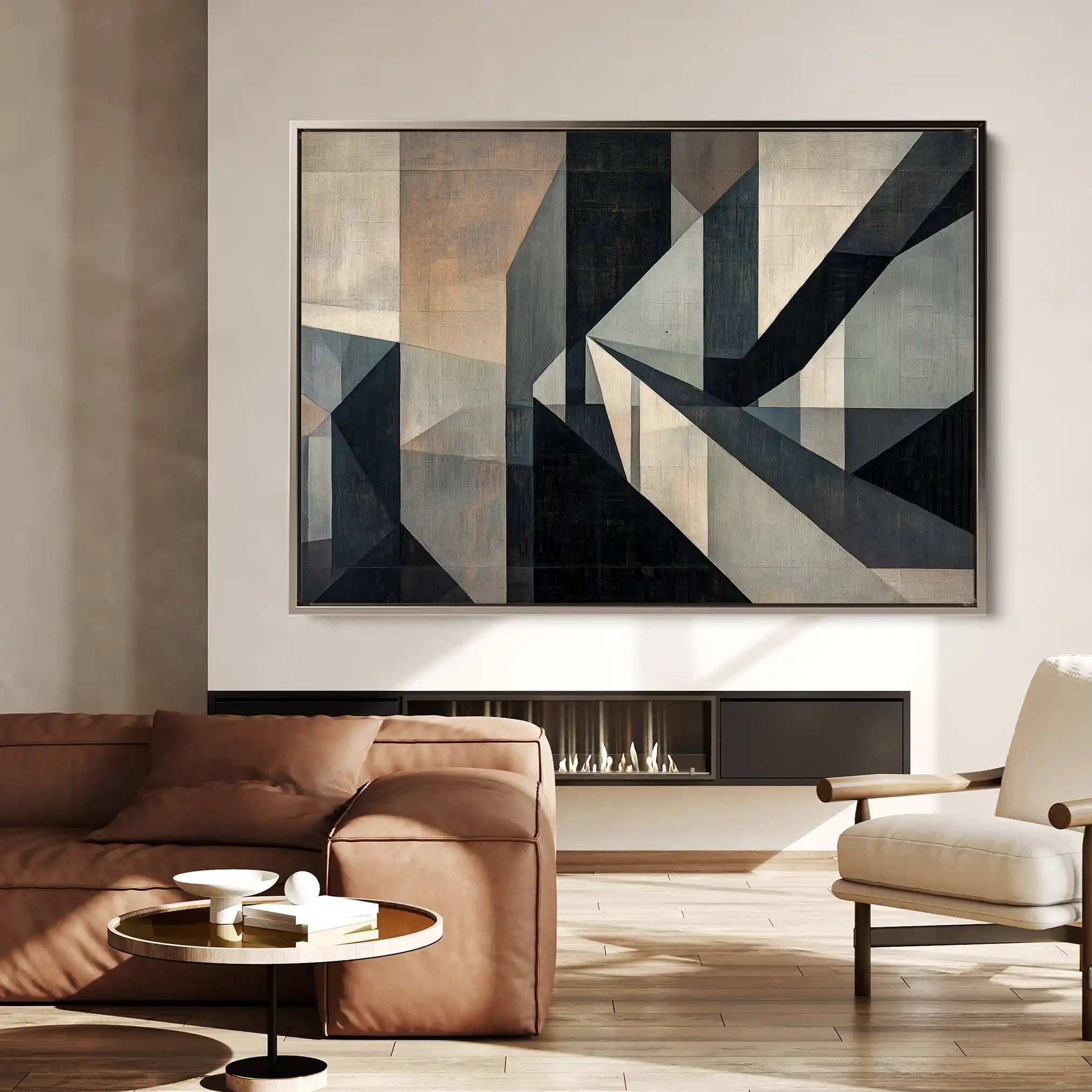 Abstract 549 Canvas Art 60 x 40 cm / Stretched on hidden frame