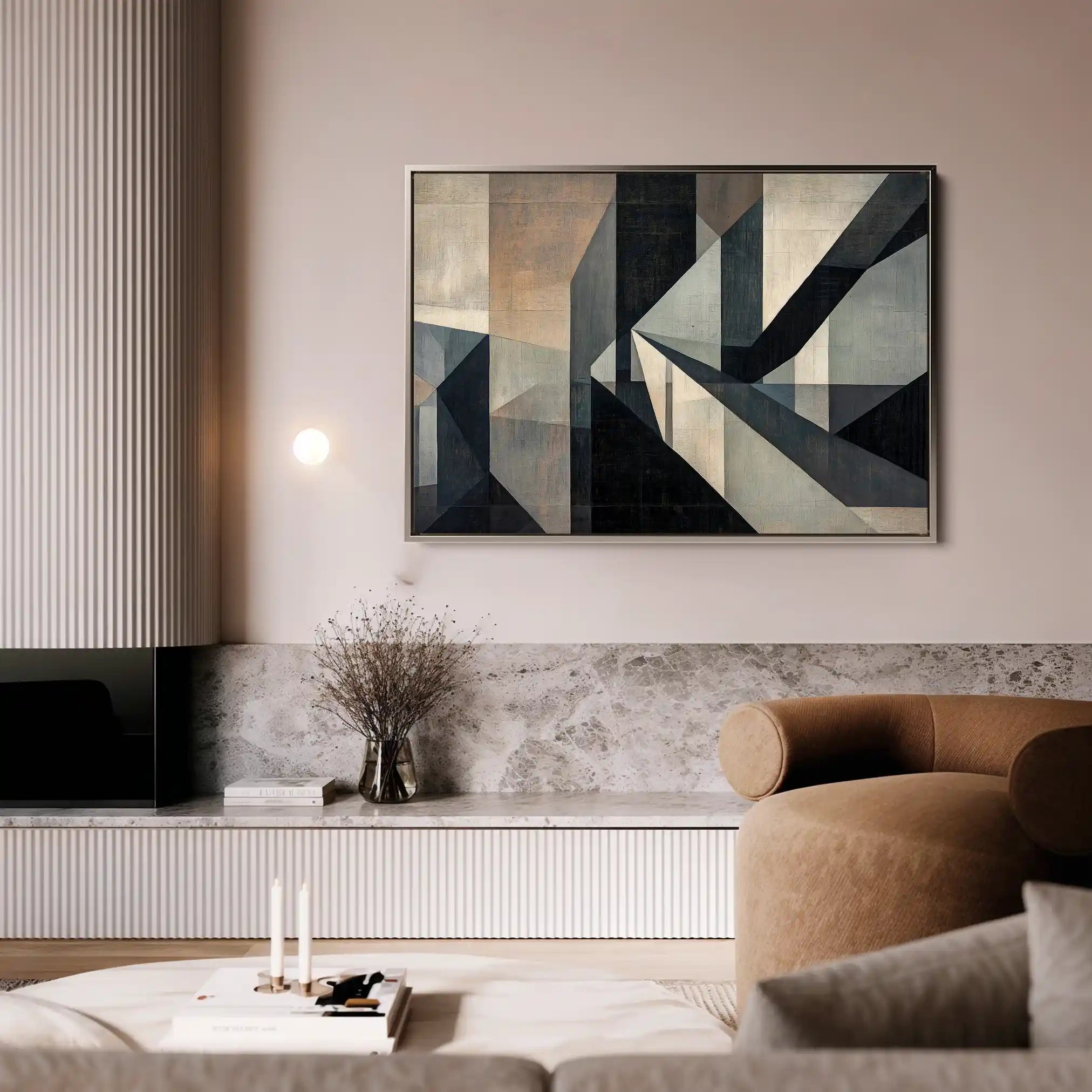 Abstract 549 Canvas Art 60 x 40 cm / Stretched on hidden frame