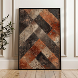 Abstract 550 Canvas Art 60 x 40 cm / Stretched on hidden frame
