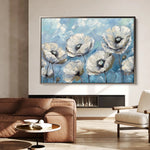 Floral Canvas Wall Art WAD550-F 90 x 60 cm / Stretched on hidden frame