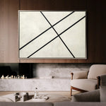 Abstract 551 Canvas Art 60 x 40 cm / Stretched on hidden frame