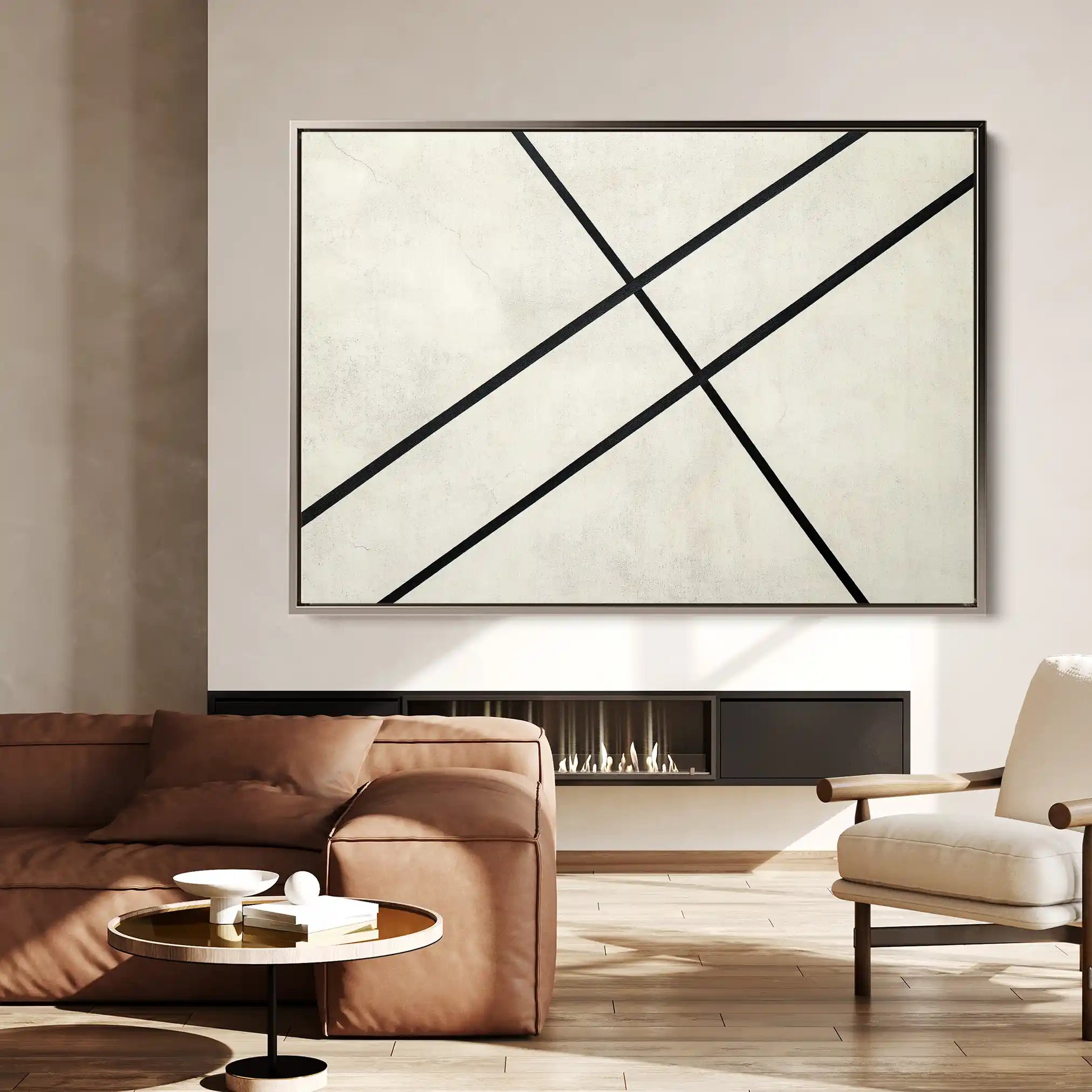 Abstract 551 Canvas Art 60 x 40 cm / Stretched on hidden frame