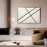 Abstract 551 Canvas Art 60 x 40 cm / Stretched on hidden frame