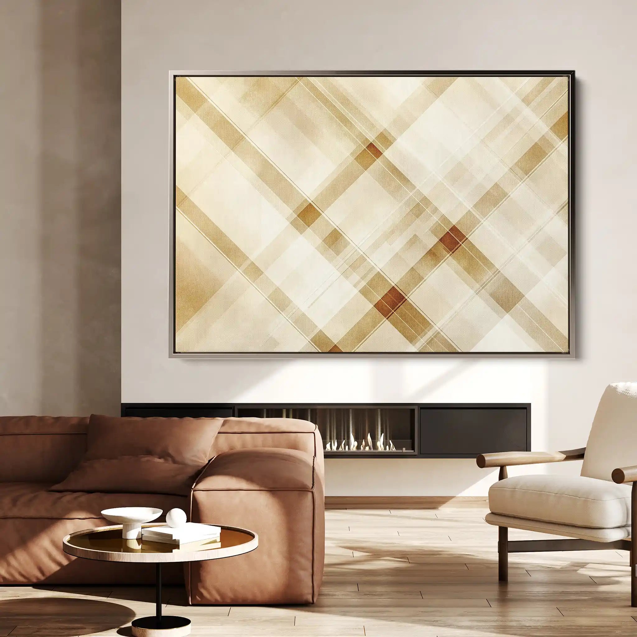 Abstract 552 Canvas Art 60 x 40 cm / Stretched on hidden frame