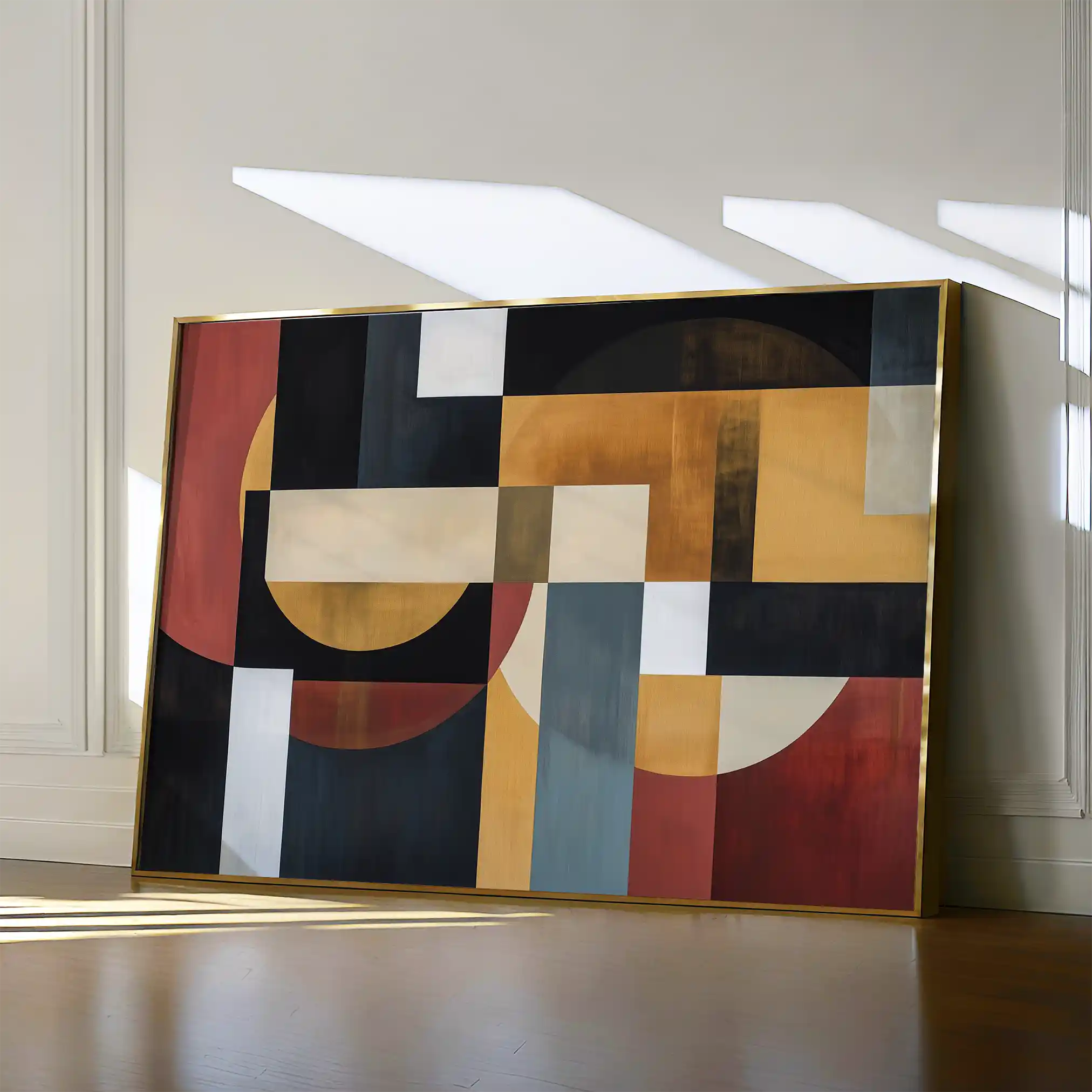 Abstract 553 Canvas Art 60 x 40 cm / Stretched on hidden frame