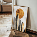 Abstract 555 Canvas Art 60 x 40 cm / Stretched on hidden frame