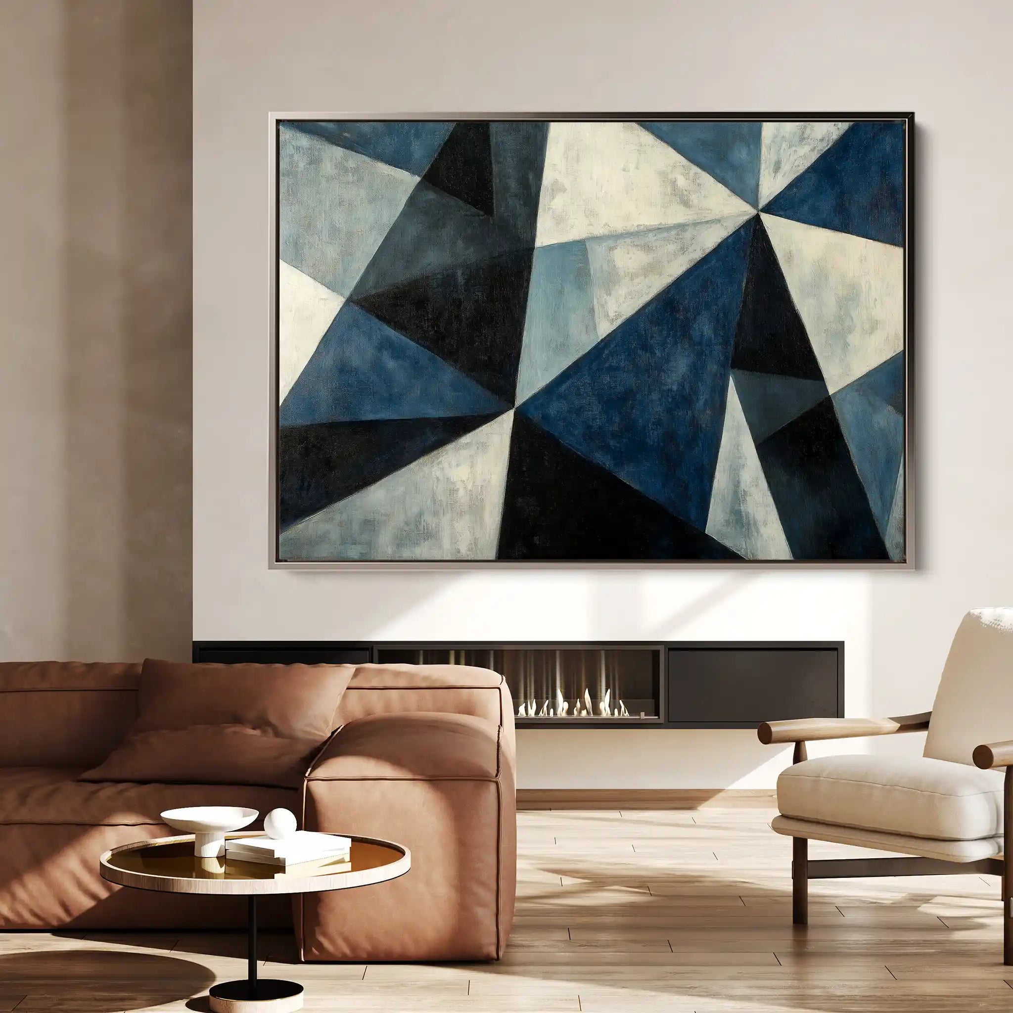 Abstract 556 Canvas Art 60 x 40 cm / Stretched on hidden frame