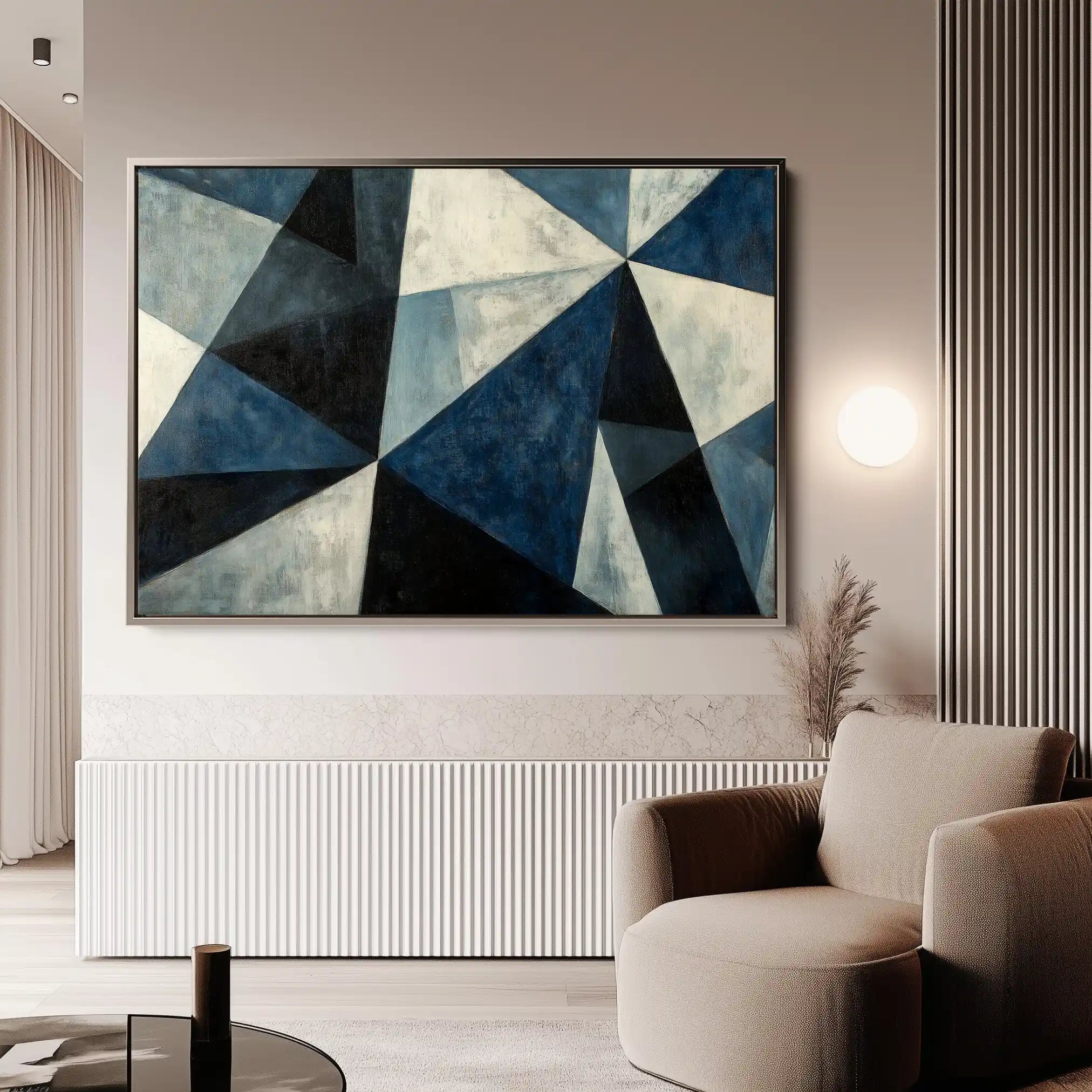 Abstract 556 Canvas Art 60 x 40 cm / Stretched on hidden frame