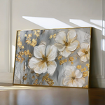 Floral Canvas Wall Art WAD556-F 90 x 60 cm / Stretched on hidden frame