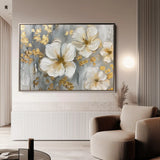Floral Canvas Wall Art WAD556-F 90 x 60 cm / Stretched on hidden frame