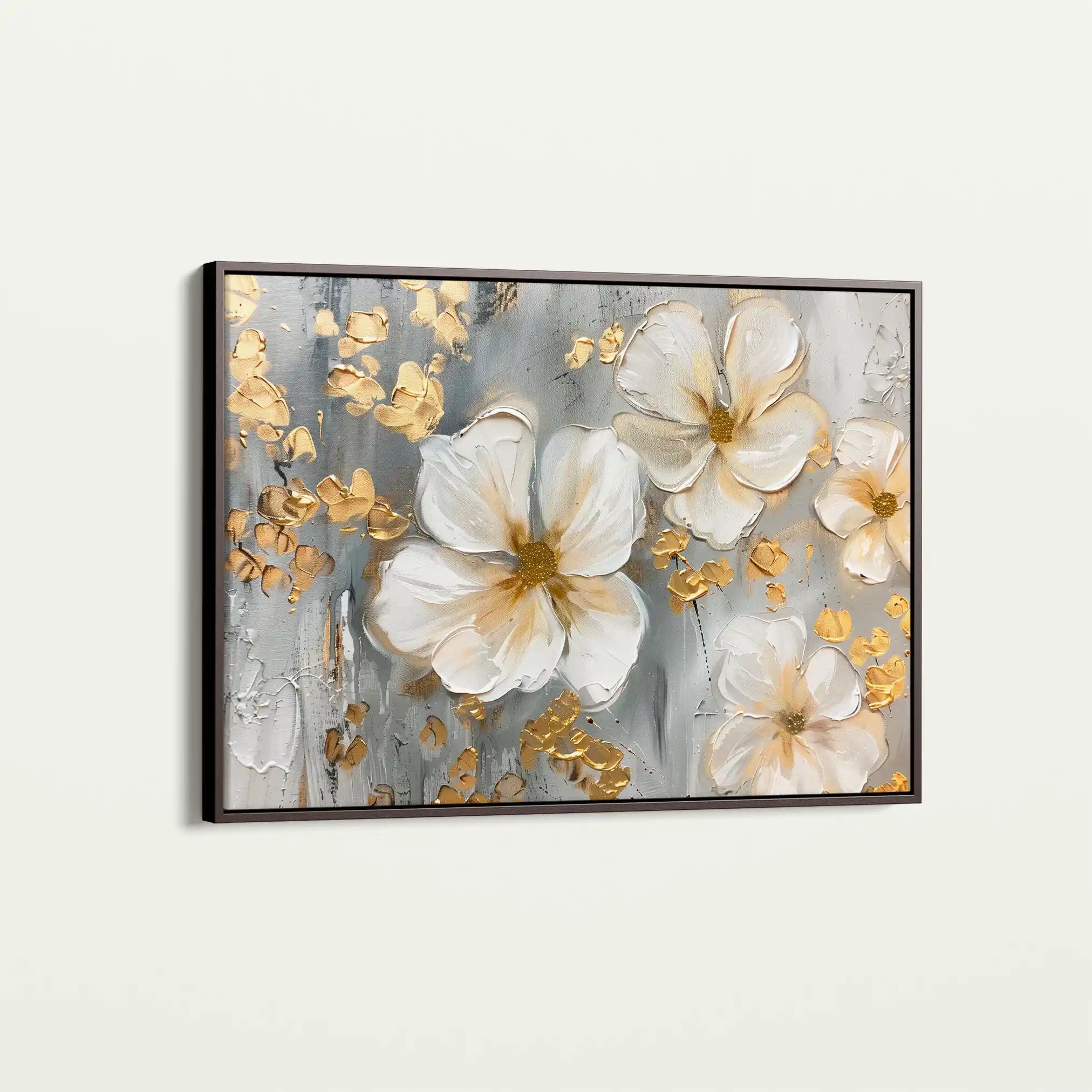 Floral Canvas Wall Art WAD556-F 90 x 60 cm / Stretched on hidden frame