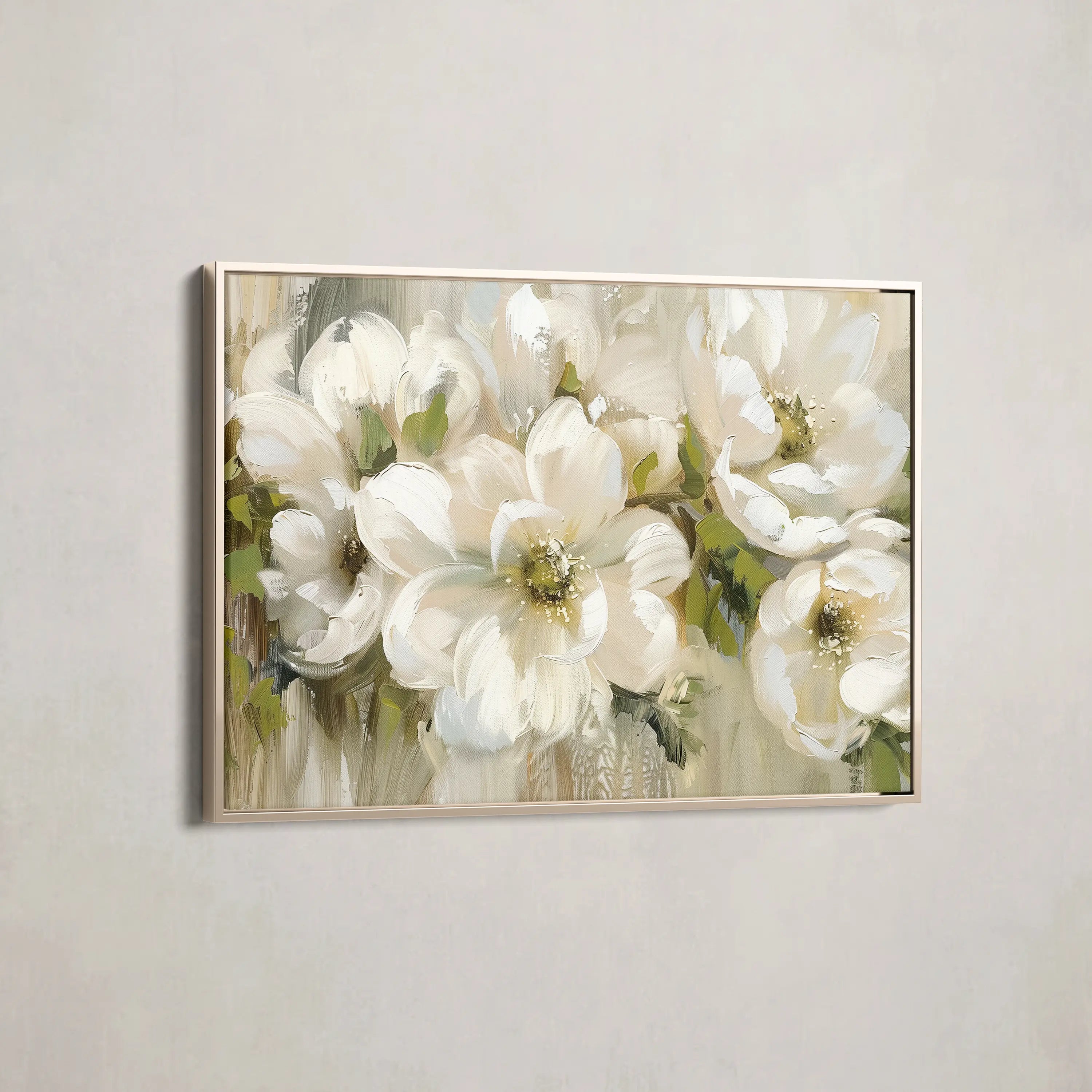 Floral Canvas Wall Art WAD557-F 90 x 60 cm / Stretched on hidden frame