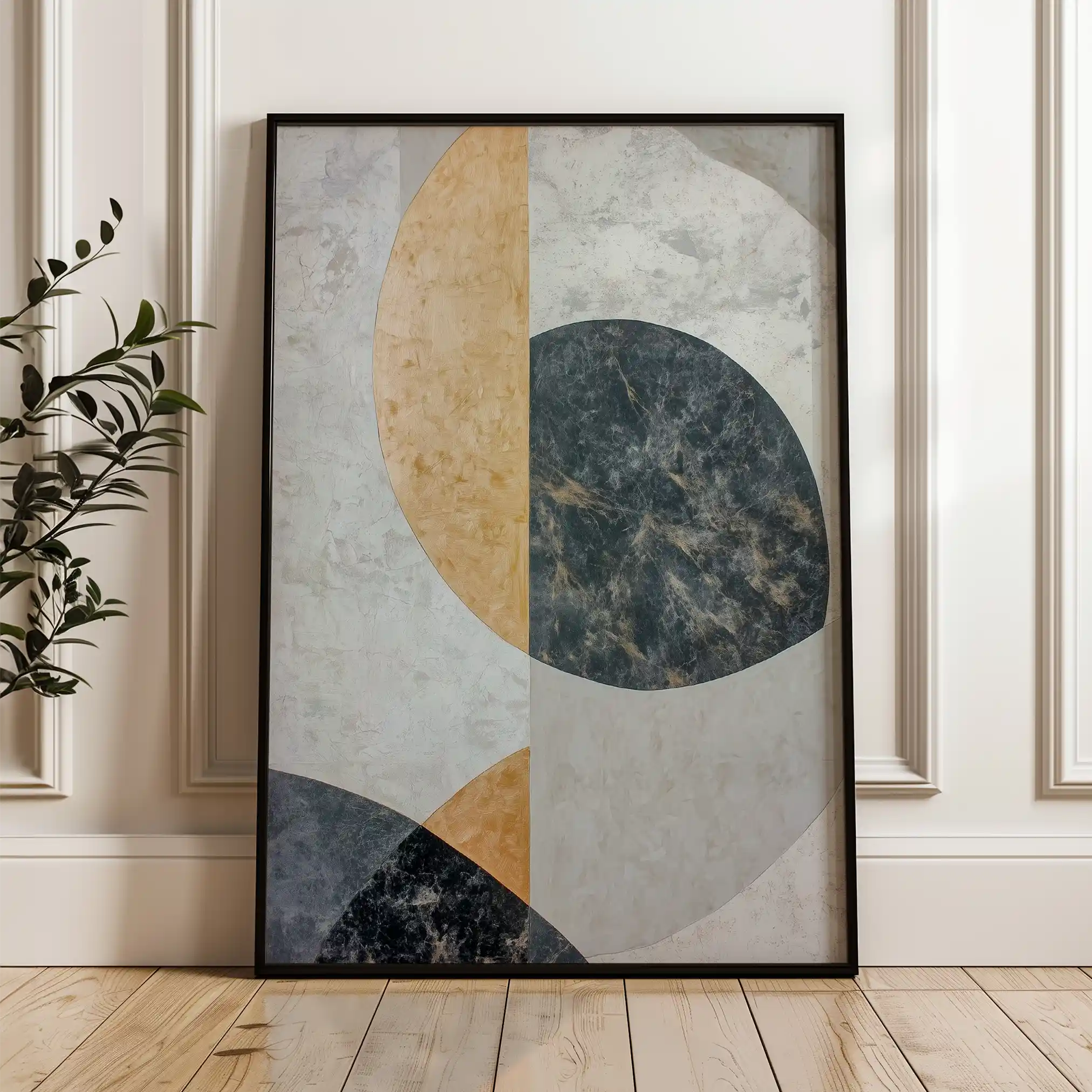 Abstract 558 Canvas Art 60 x 40 cm / Stretched on hidden frame