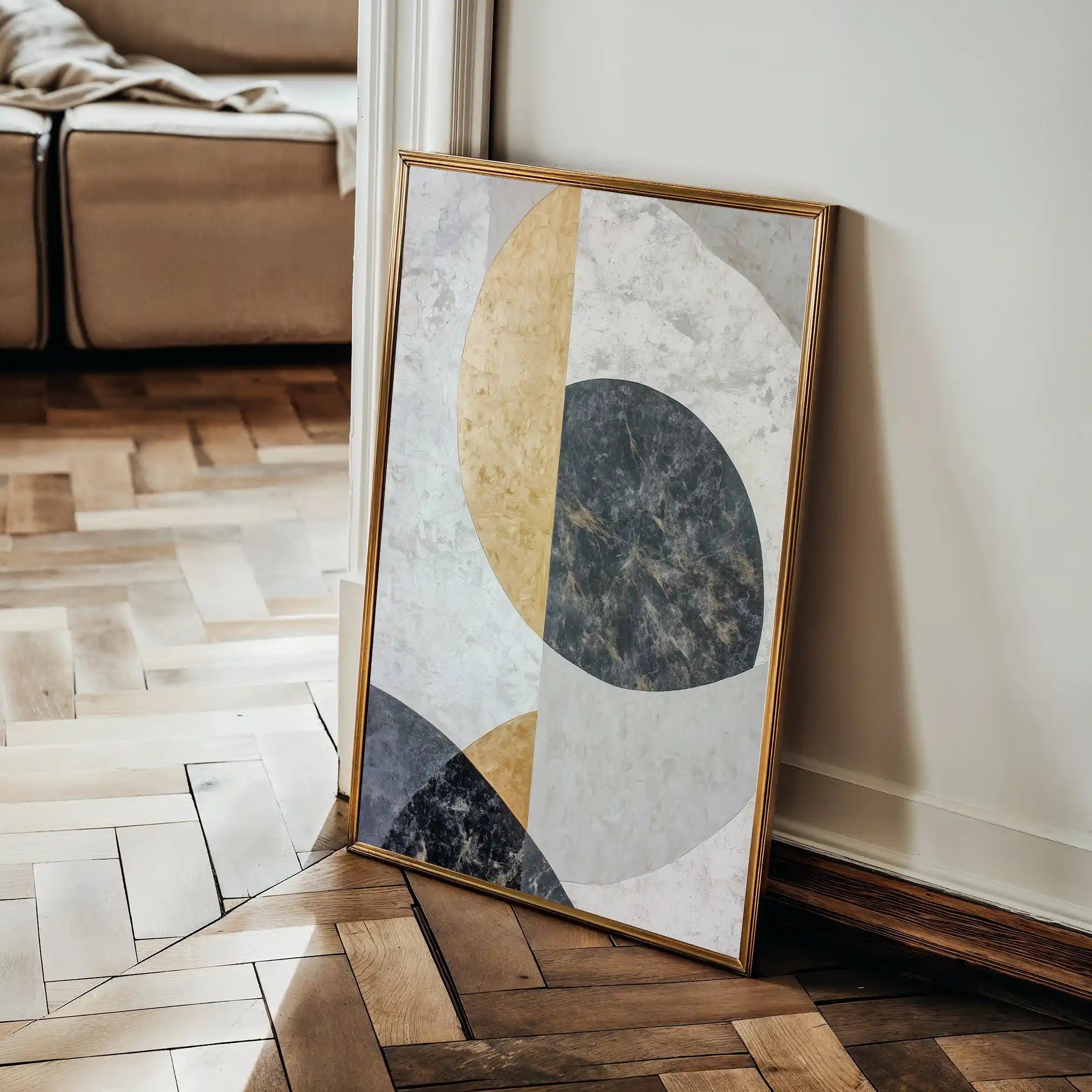 Abstract 558 Canvas Art 60 x 40 cm / Stretched on hidden frame