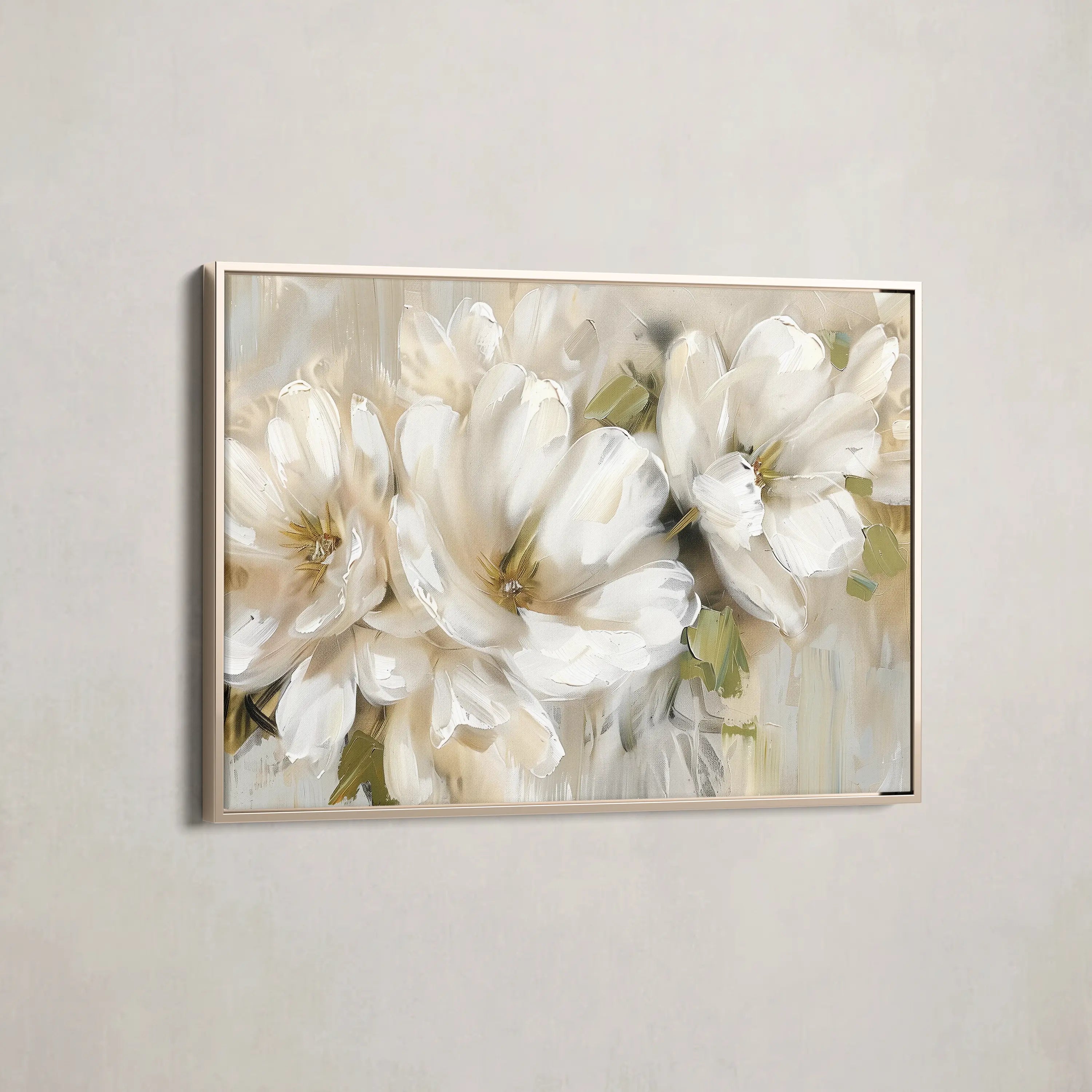 Floral Canvas Wall Art WAD558-F 90 x 60 cm / Stretched on hidden frame